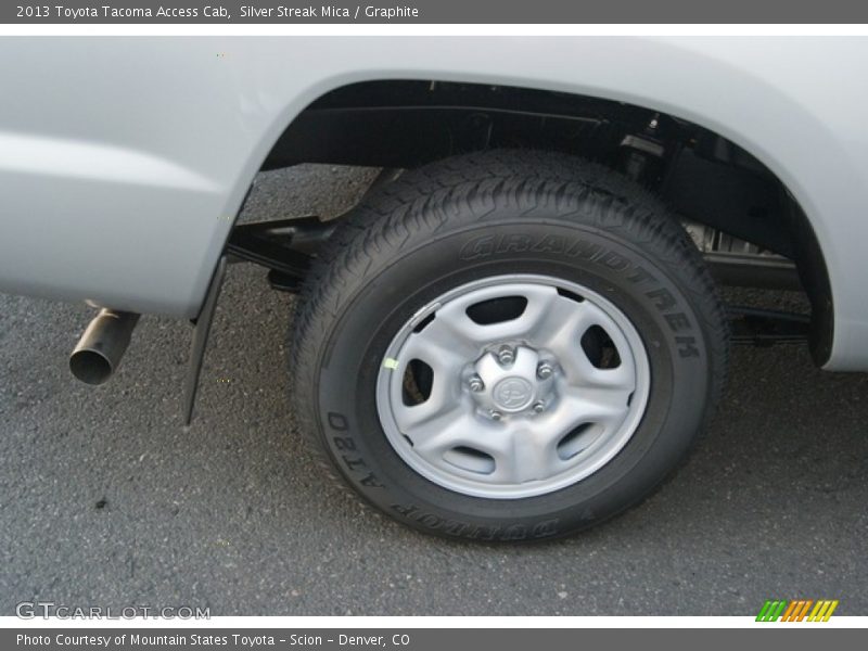 Silver Streak Mica / Graphite 2013 Toyota Tacoma Access Cab