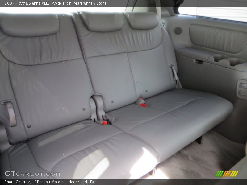 Arctic Frost Pearl White / Stone 2007 Toyota Sienna XLE