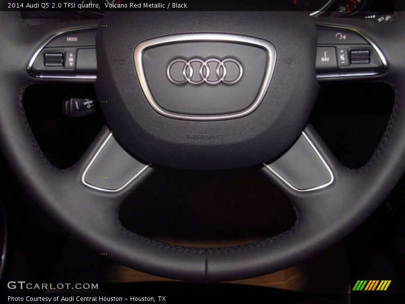 Volcano Red Metallic / Black 2014 Audi Q5 2.0 TFSI quattro