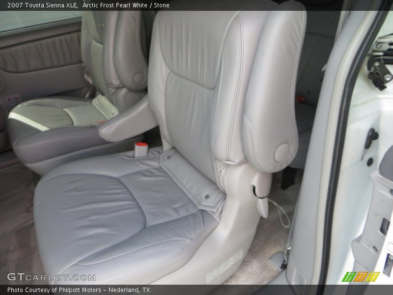 Arctic Frost Pearl White / Stone 2007 Toyota Sienna XLE