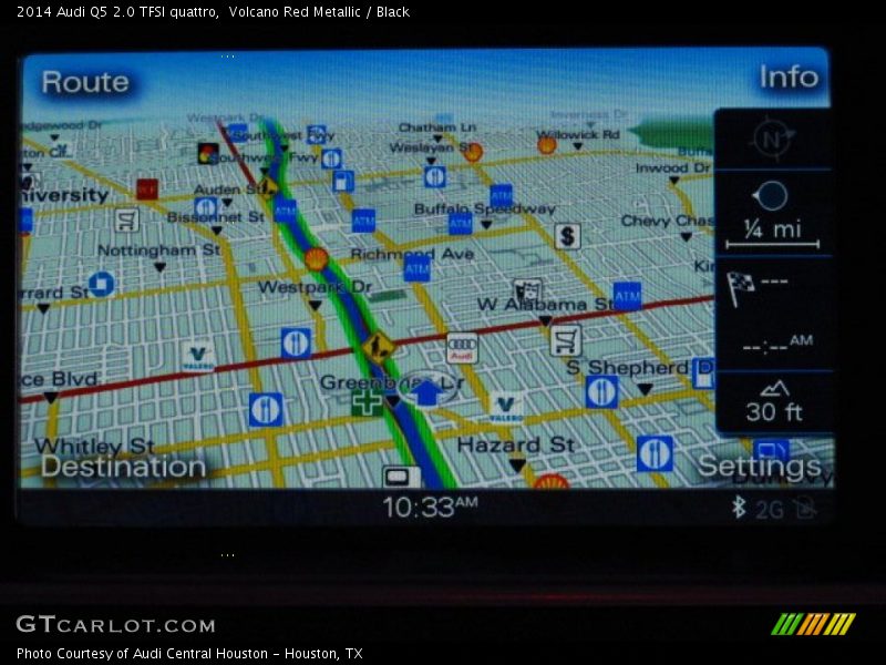 Volcano Red Metallic / Black 2014 Audi Q5 2.0 TFSI quattro