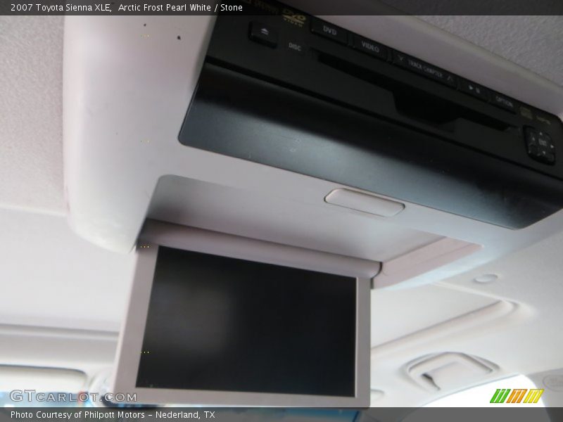 Arctic Frost Pearl White / Stone 2007 Toyota Sienna XLE