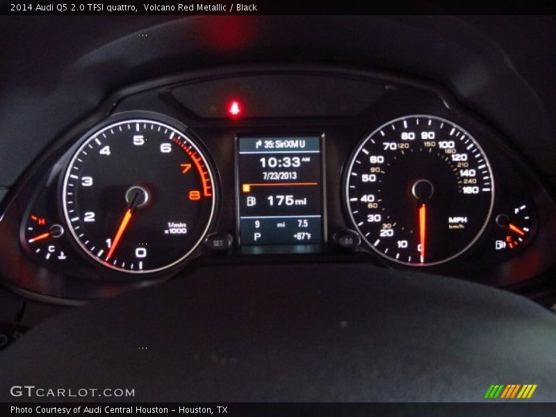 Volcano Red Metallic / Black 2014 Audi Q5 2.0 TFSI quattro