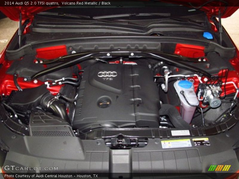 Volcano Red Metallic / Black 2014 Audi Q5 2.0 TFSI quattro