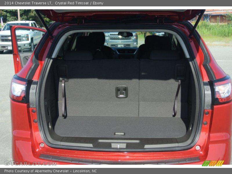 Crystal Red Tintcoat / Ebony 2014 Chevrolet Traverse LT