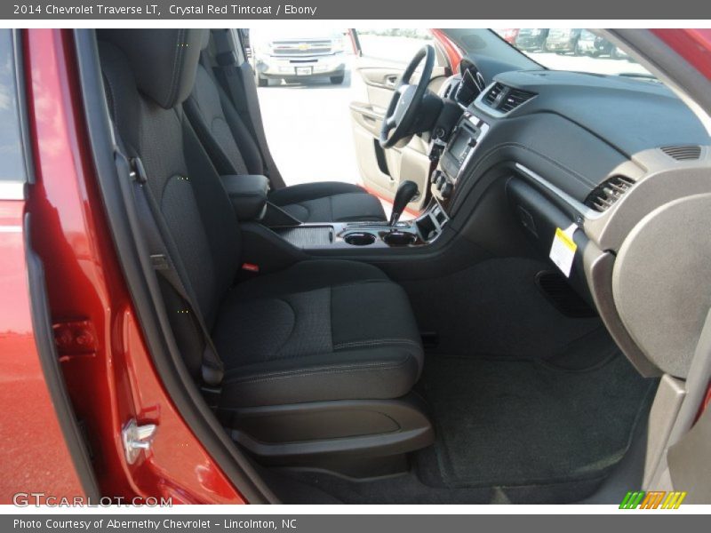 Crystal Red Tintcoat / Ebony 2014 Chevrolet Traverse LT