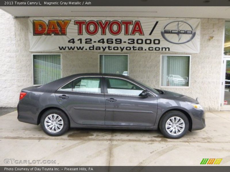 Magnetic Gray Metallic / Ash 2013 Toyota Camry L