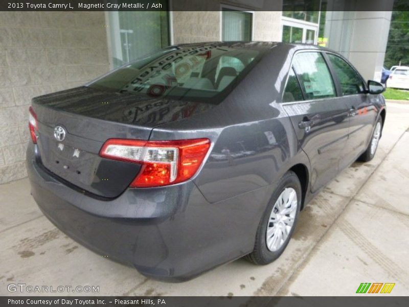 Magnetic Gray Metallic / Ash 2013 Toyota Camry L