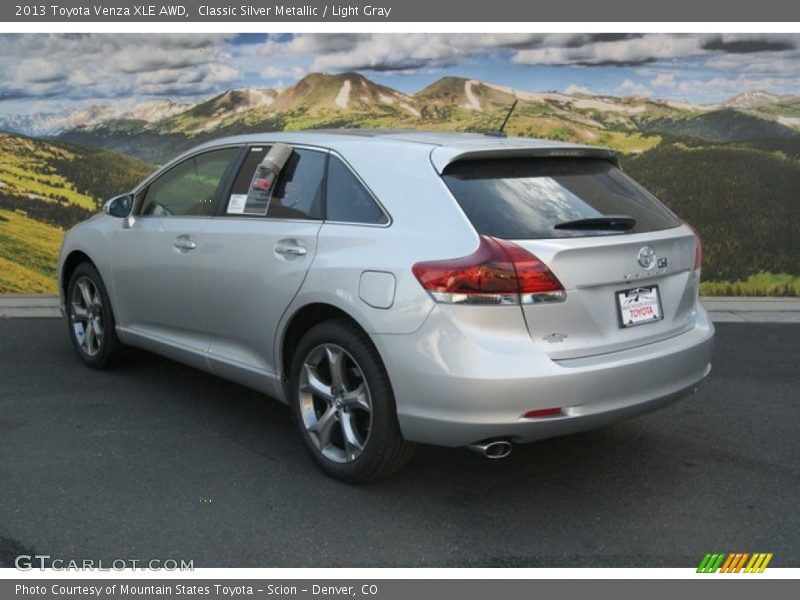 Classic Silver Metallic / Light Gray 2013 Toyota Venza XLE AWD