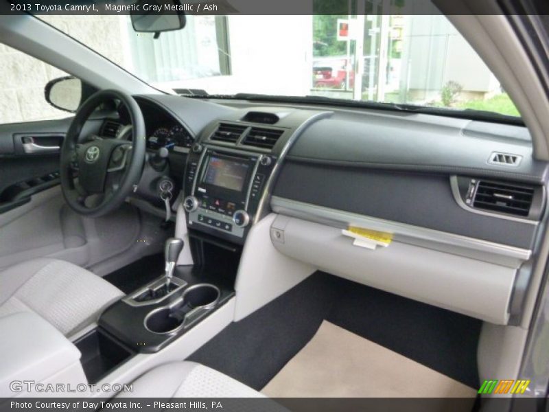 Magnetic Gray Metallic / Ash 2013 Toyota Camry L