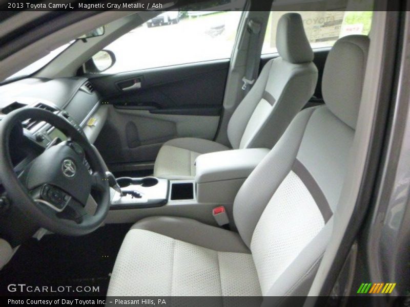 Magnetic Gray Metallic / Ash 2013 Toyota Camry L
