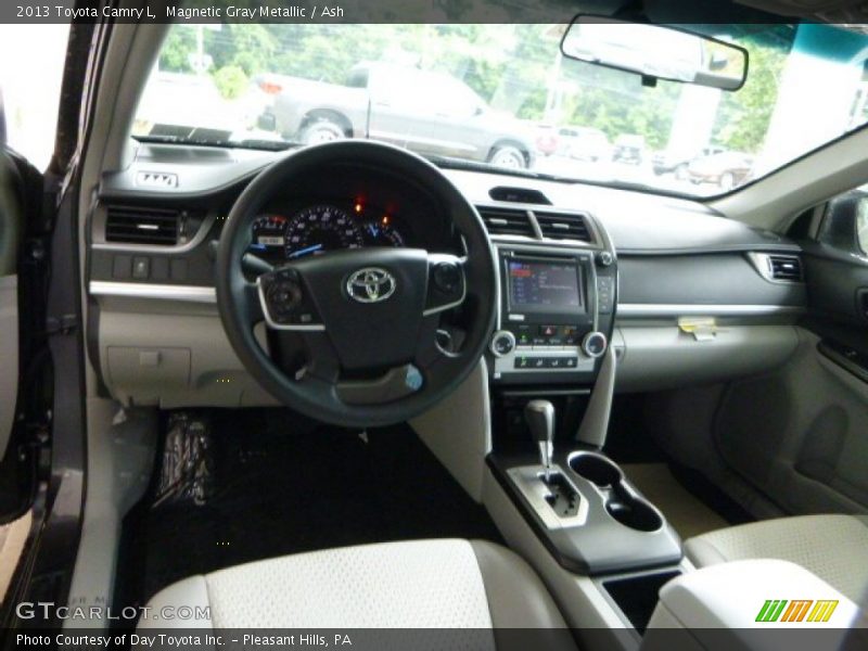 Magnetic Gray Metallic / Ash 2013 Toyota Camry L