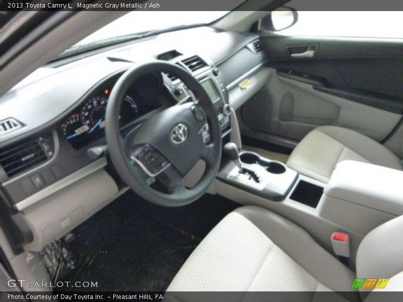 Magnetic Gray Metallic / Ash 2013 Toyota Camry L