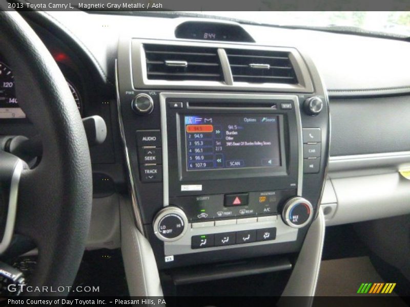 Magnetic Gray Metallic / Ash 2013 Toyota Camry L