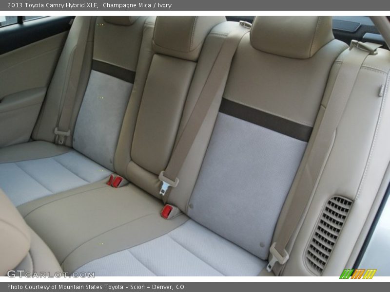 Champagne Mica / Ivory 2013 Toyota Camry Hybrid XLE