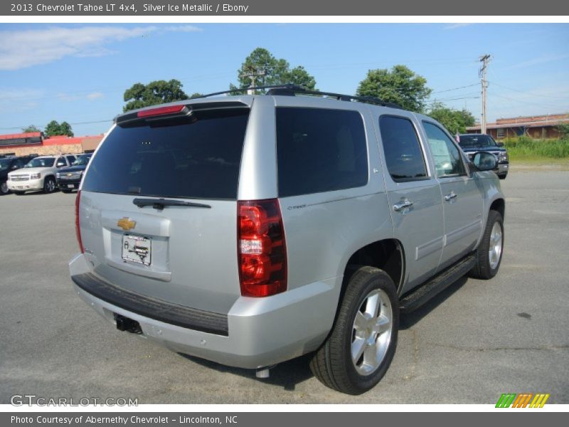 Silver Ice Metallic / Ebony 2013 Chevrolet Tahoe LT 4x4