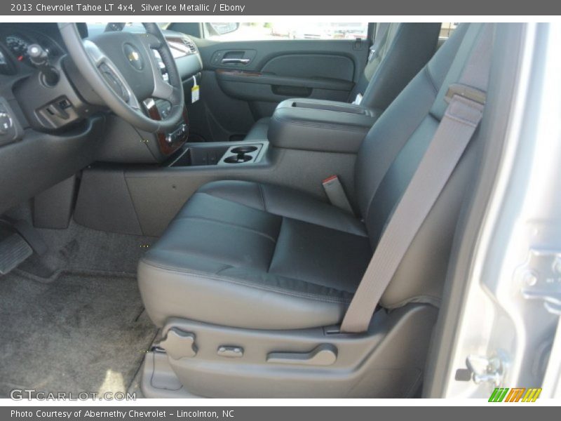 Silver Ice Metallic / Ebony 2013 Chevrolet Tahoe LT 4x4