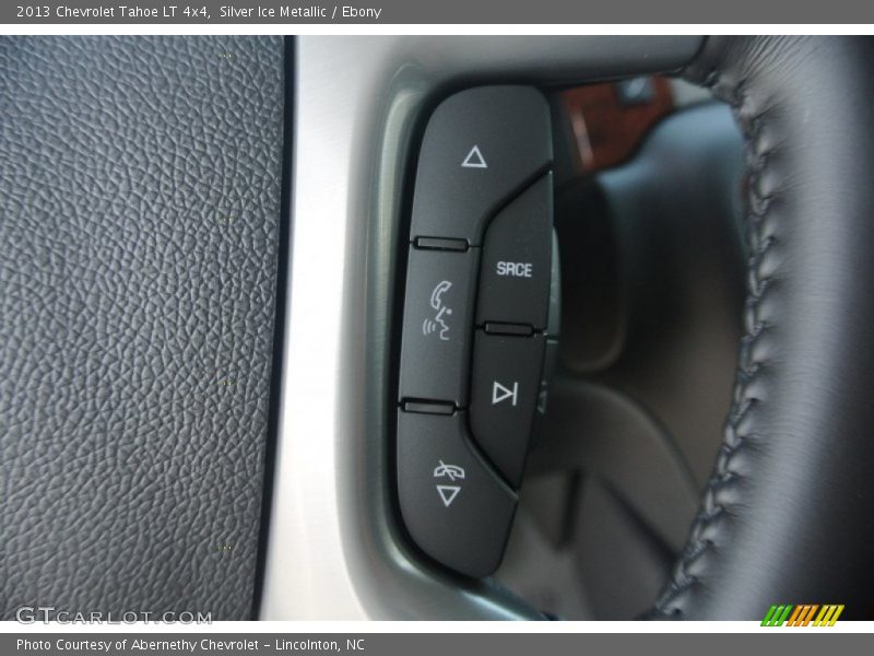 Silver Ice Metallic / Ebony 2013 Chevrolet Tahoe LT 4x4