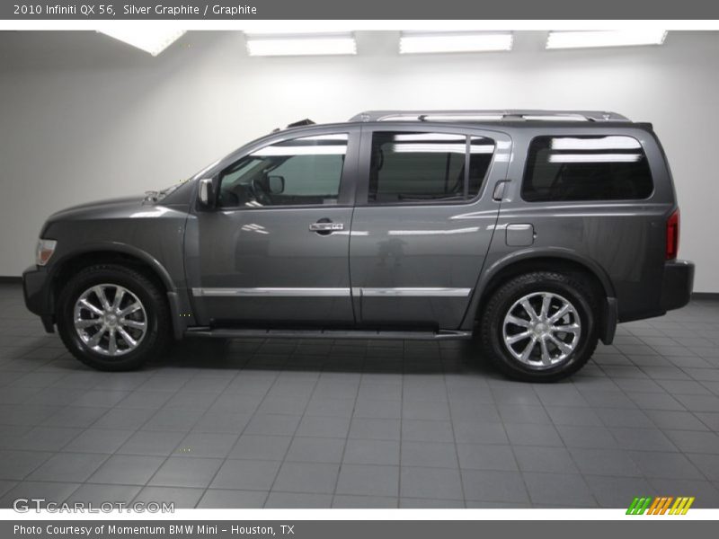 Silver Graphite / Graphite 2010 Infiniti QX 56