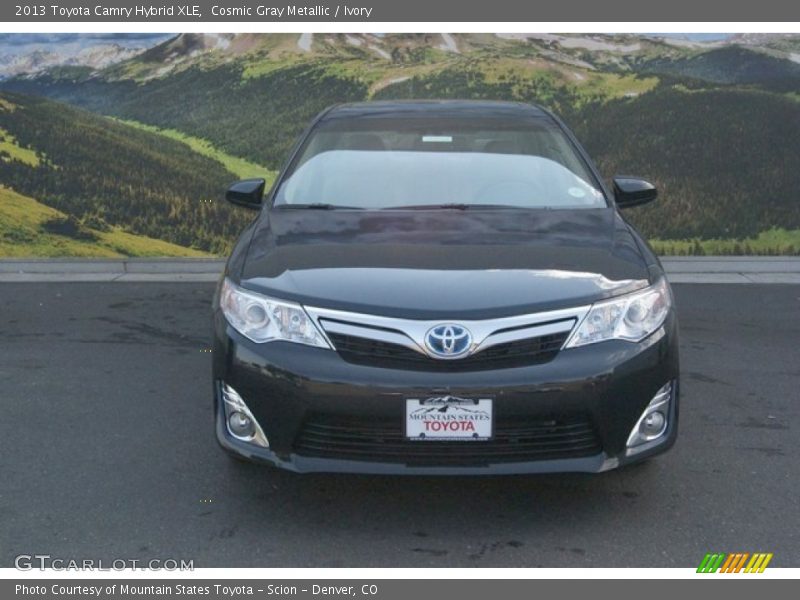 Cosmic Gray Metallic / Ivory 2013 Toyota Camry Hybrid XLE