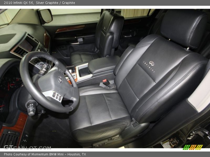 Silver Graphite / Graphite 2010 Infiniti QX 56