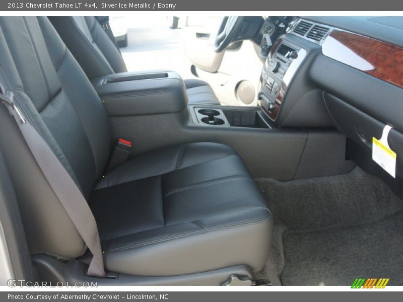 Silver Ice Metallic / Ebony 2013 Chevrolet Tahoe LT 4x4