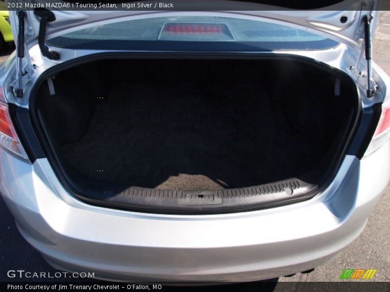 Ingot Silver / Black 2012 Mazda MAZDA6 i Touring Sedan