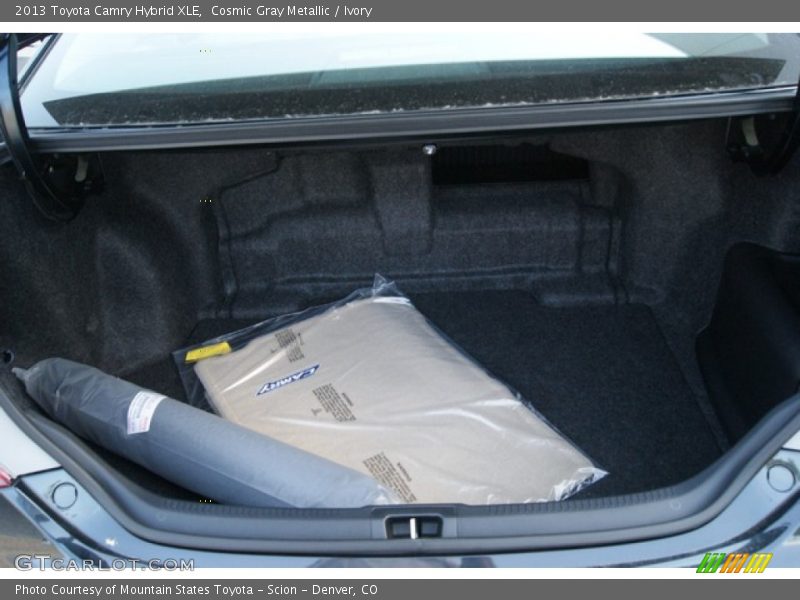 Cosmic Gray Metallic / Ivory 2013 Toyota Camry Hybrid XLE