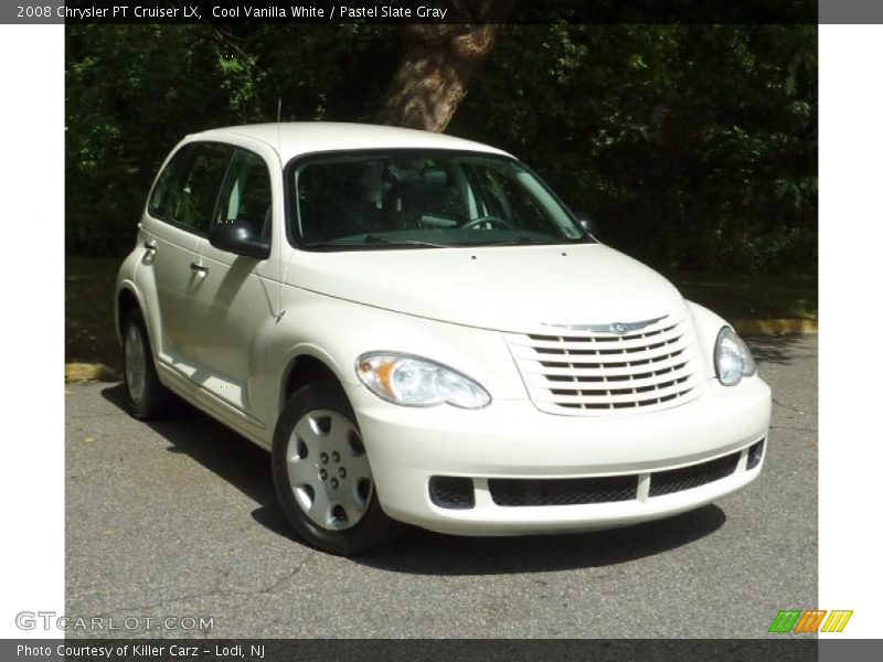 Cool Vanilla White / Pastel Slate Gray 2008 Chrysler PT Cruiser LX