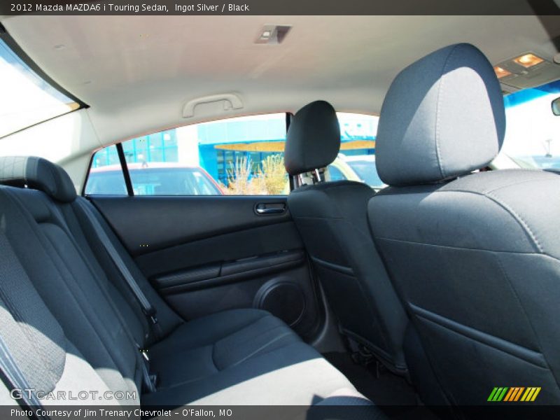 Ingot Silver / Black 2012 Mazda MAZDA6 i Touring Sedan