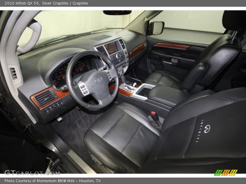 Silver Graphite / Graphite 2010 Infiniti QX 56
