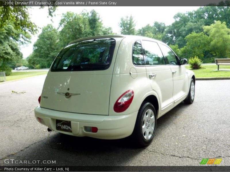 Cool Vanilla White / Pastel Slate Gray 2008 Chrysler PT Cruiser LX