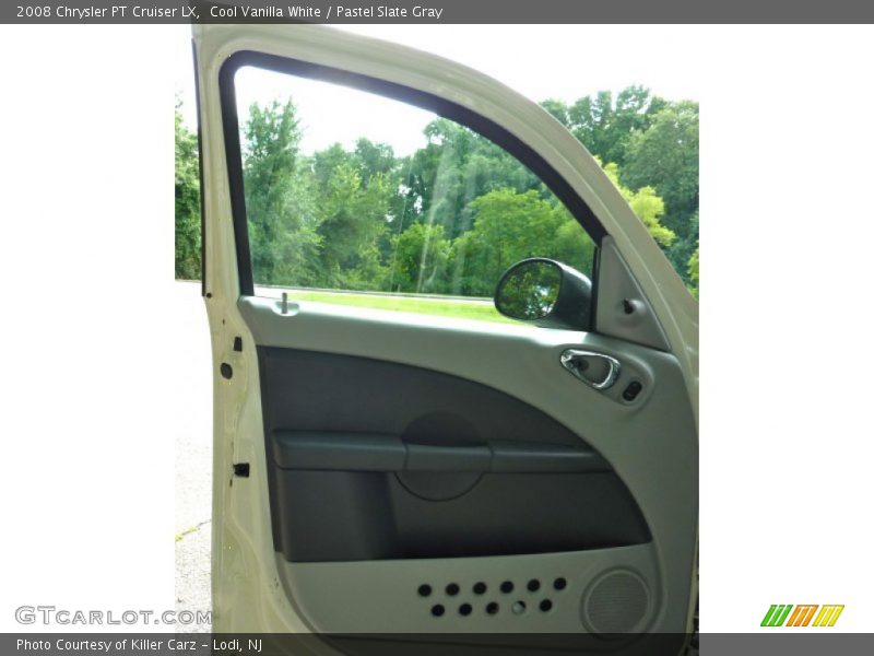 Cool Vanilla White / Pastel Slate Gray 2008 Chrysler PT Cruiser LX
