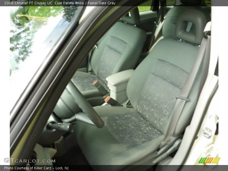 Cool Vanilla White / Pastel Slate Gray 2008 Chrysler PT Cruiser LX