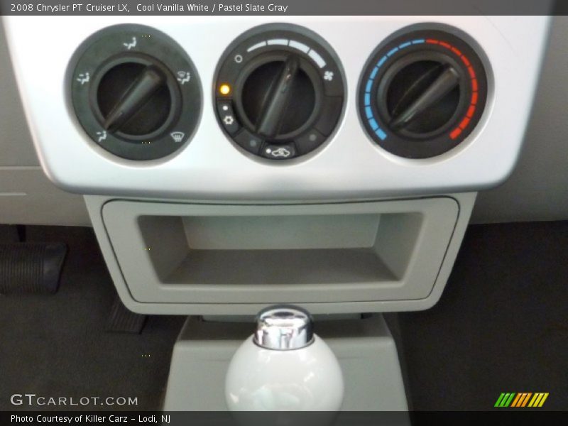 Cool Vanilla White / Pastel Slate Gray 2008 Chrysler PT Cruiser LX