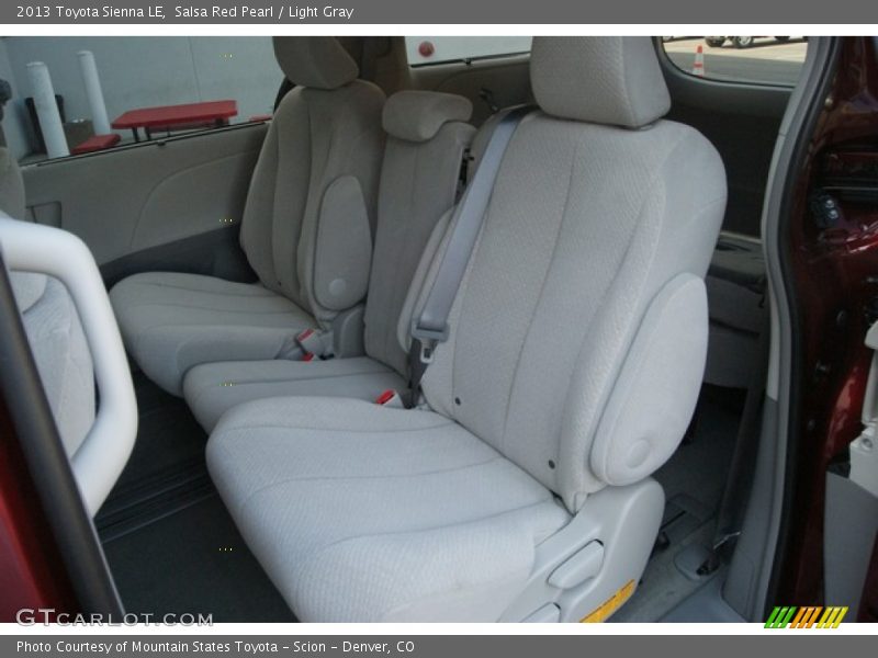 Salsa Red Pearl / Light Gray 2013 Toyota Sienna LE