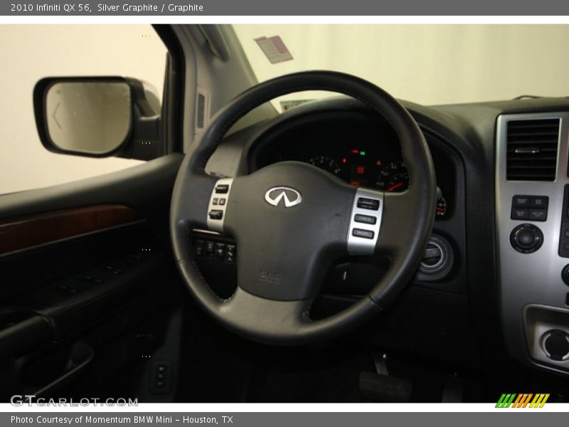 Silver Graphite / Graphite 2010 Infiniti QX 56