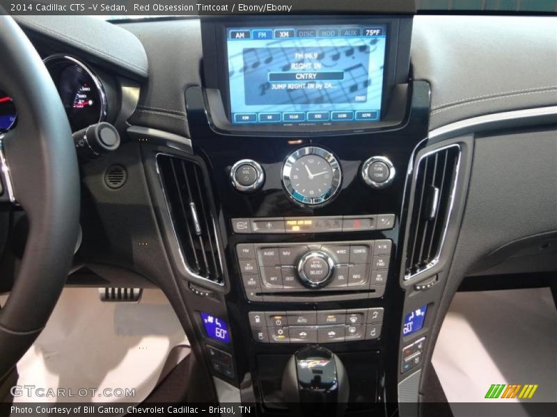 Controls of 2014 CTS -V Sedan