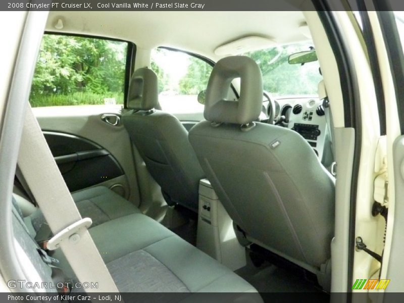 Cool Vanilla White / Pastel Slate Gray 2008 Chrysler PT Cruiser LX