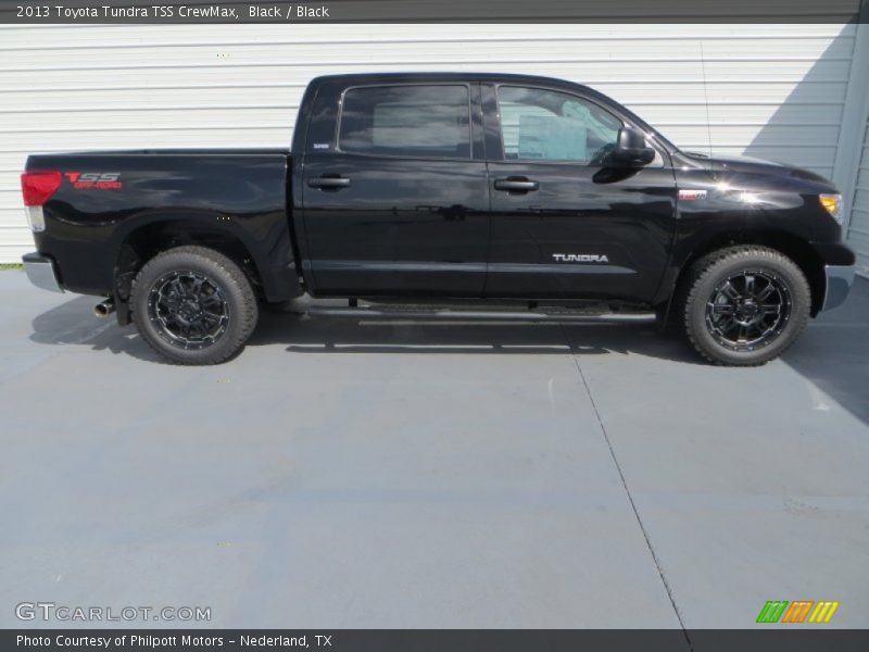 Black / Black 2013 Toyota Tundra TSS CrewMax