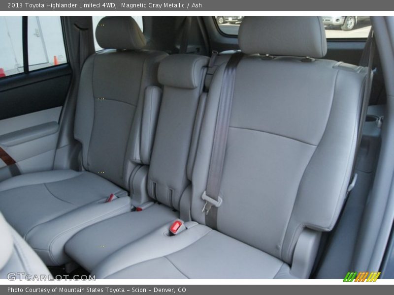 Magnetic Gray Metallic / Ash 2013 Toyota Highlander Limited 4WD