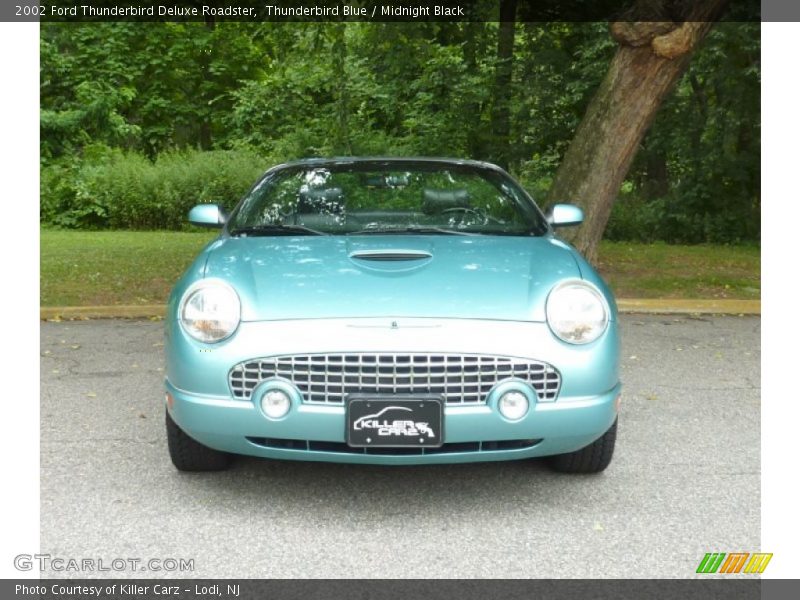 Thunderbird Blue / Midnight Black 2002 Ford Thunderbird Deluxe Roadster