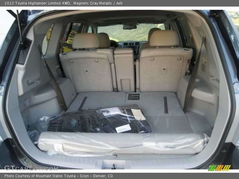 Magnetic Gray Metallic / Ash 2013 Toyota Highlander Limited 4WD