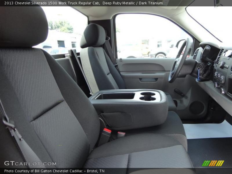 Deep Ruby Metallic / Dark Titanium 2013 Chevrolet Silverado 1500 Work Truck Regular Cab