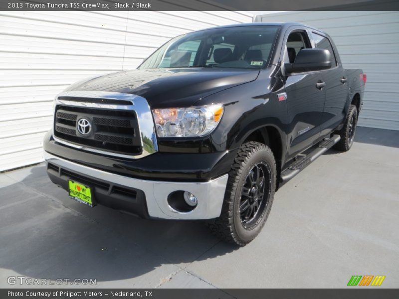Black / Black 2013 Toyota Tundra TSS CrewMax