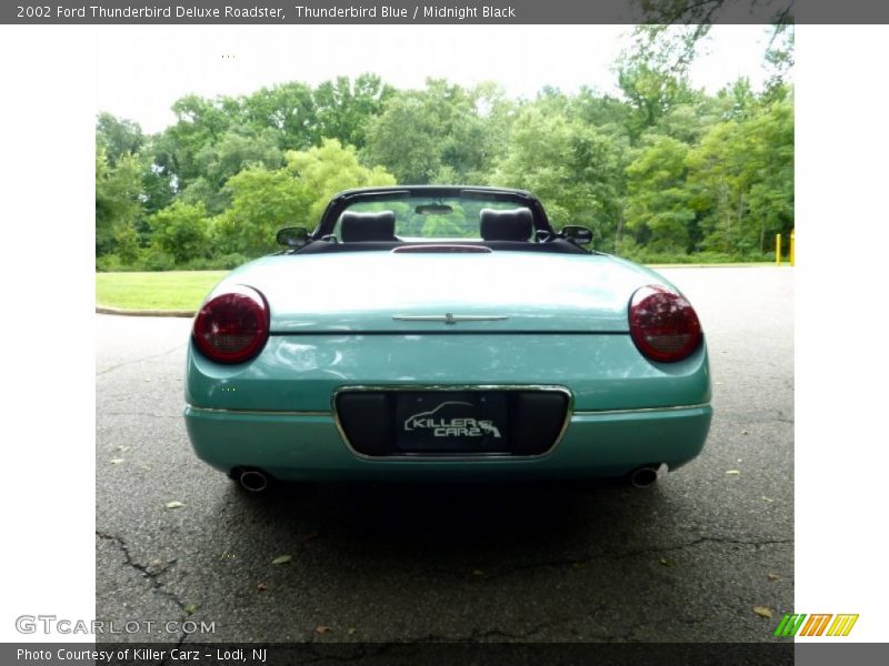 Thunderbird Blue / Midnight Black 2002 Ford Thunderbird Deluxe Roadster