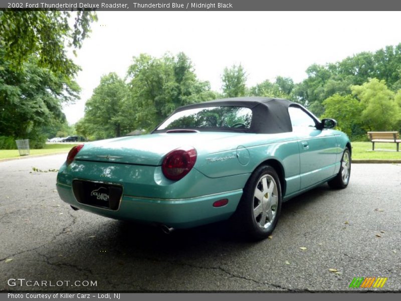 Thunderbird Blue / Midnight Black 2002 Ford Thunderbird Deluxe Roadster