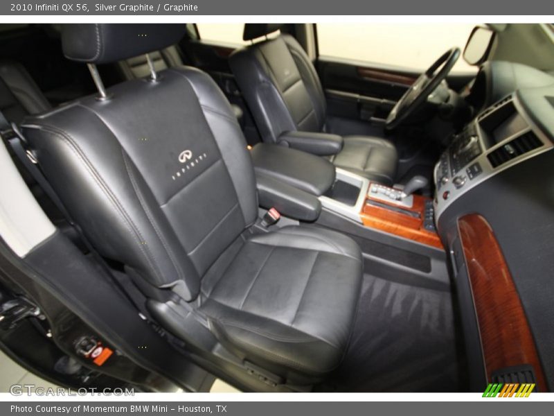 Silver Graphite / Graphite 2010 Infiniti QX 56