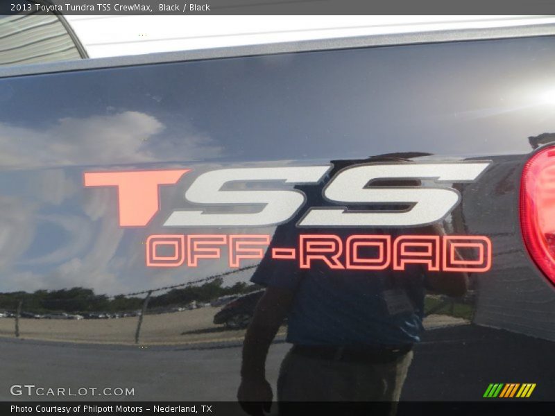 Black / Black 2013 Toyota Tundra TSS CrewMax