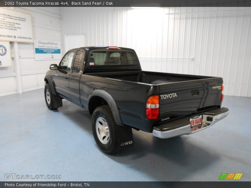 Black Sand Pearl / Oak 2002 Toyota Tacoma Xtracab 4x4